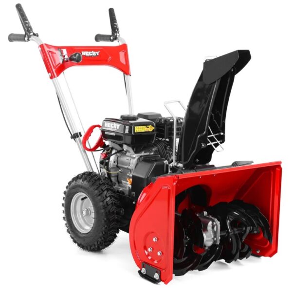 SNØFRESER HJUL HECHT 51CM 196CC 5,5HP SNOR START - Bilde 1