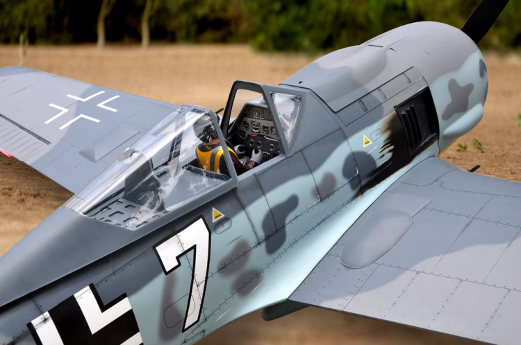 BLACK HORSE FOCKE-WULF FW 190A 120CC ARF
