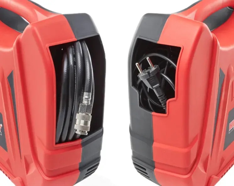 KOMPRESSOR EL. I KOFFERT 8BAR 180L/MIN 230V HECHT