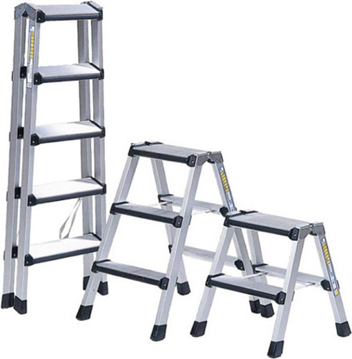 G-411 2X5 TRINNS GARDINTRAPP MONTØRBUKK / TRAPP PROFF - ZARGES