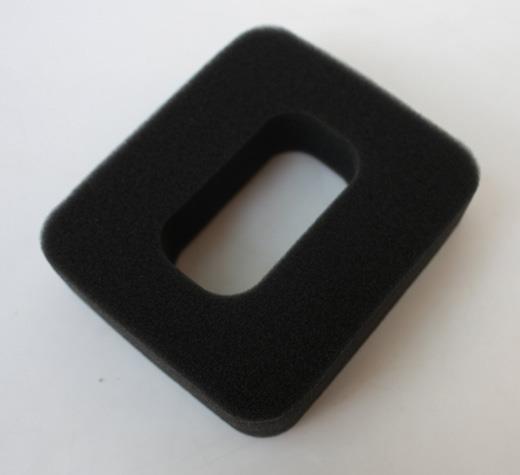 LUFTFILTER RYDDESAG 240/245+R 245RX 100x85x22mm INNV.30x60mm
