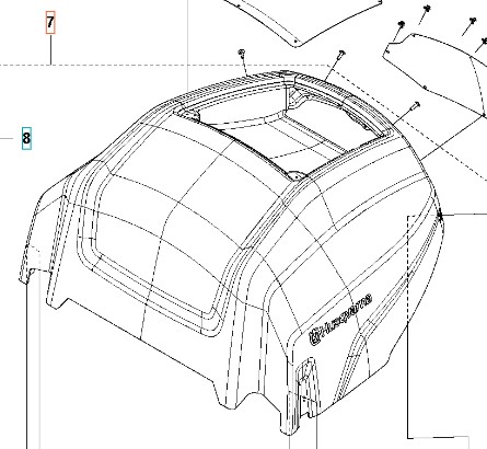 MOTORDEKSEL FOR RIDER P525
