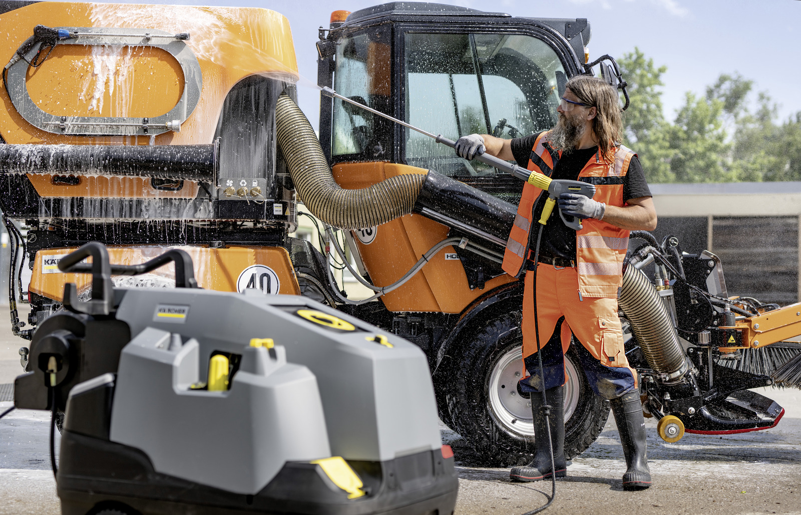 KÄRCHER HDS 8/18-C -400V HT VASKER EASY FORCE VARMTV. - Bilde 2
