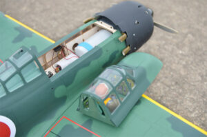 BLACK HORSE A6M ZERO 1720MM 15CC ARF