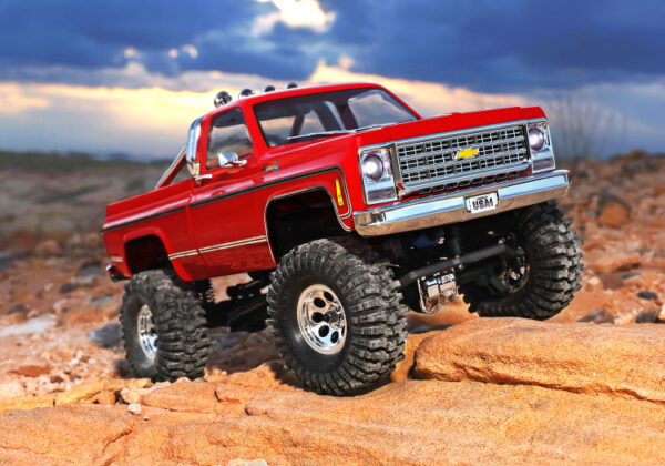 TRX-4M CHEVROLET K-10 HIGH TRAIL 1/18 2022 CRAWLER RTR RED- TRAXXAS - Bilde 11