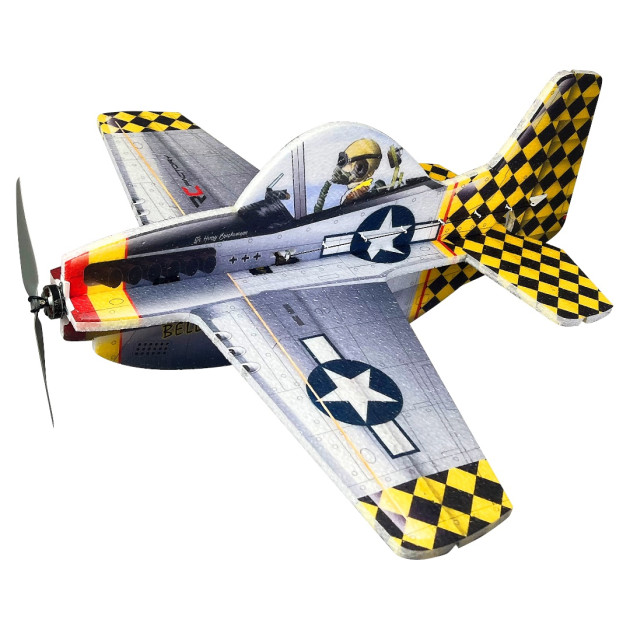 MUSTANG P-51 CARTOON W.B. RC FACTORY