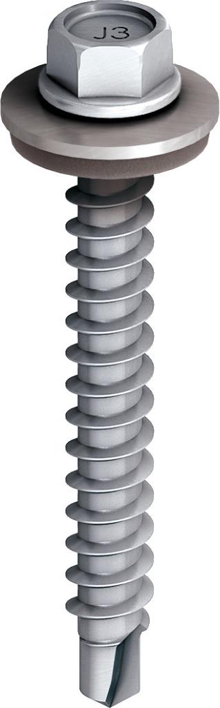 SELVBORENDE SKRUE A2 FOR TRE 6-KANT M/PAKN. 6,5X100 BORK.0-2MM