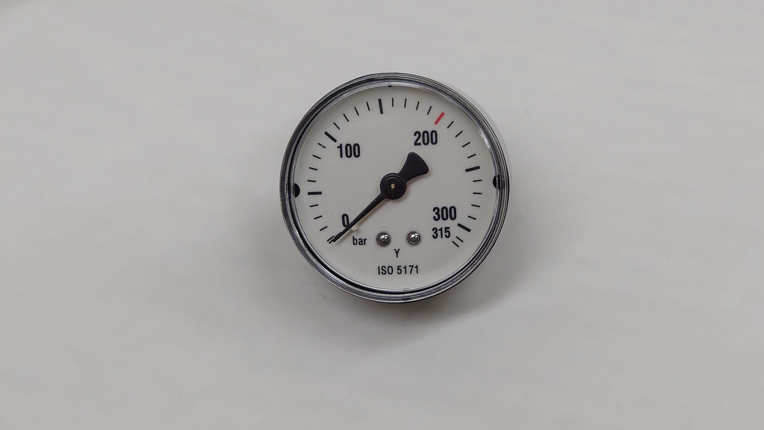 MANOMETER OKSYGEN FLASKETRYKK 0-315 BAR - AGA - Bilde 3