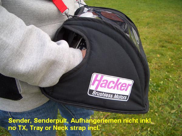 JETI HACKER GLOVE DC-TX BLACK - Bilde 3