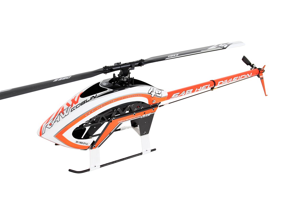 GOBLIN RAW 580 WHITE/ORANGE KIT - Bilde 1