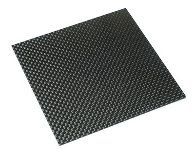 CARBONFIBER PLATE 2,0x250x400MM