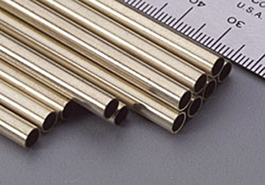 MESSINGRØR RUND Ø4MM (INNV. 3,1MM)