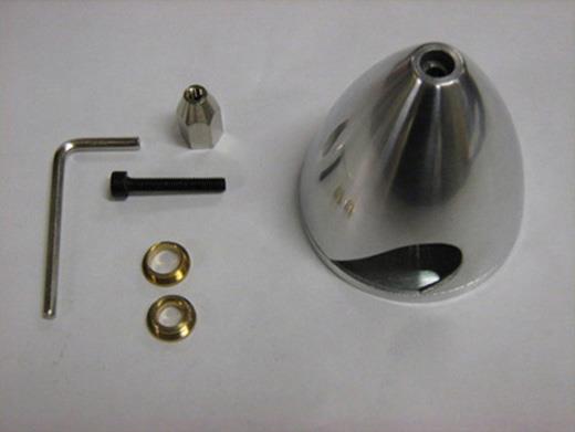 SPINNER ALUMINIUM 51MM KOMPLETT