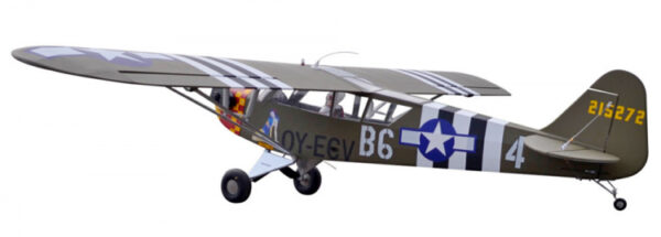 L-4 GRASSHOPPER 2.29M 20CC ARF - Bilde 4