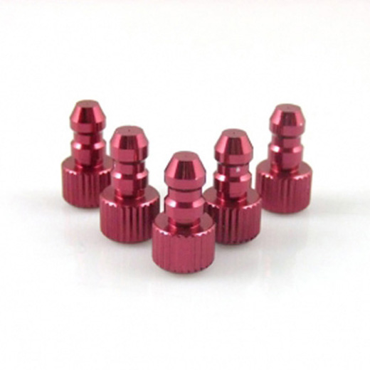 FUEL PLUG Ø4X7 RED ANODIZED