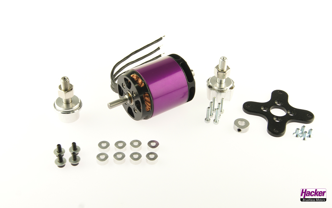 HACKER A50-14L V4 OUTRUNNER MOTOR - Bilde 6