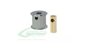 ALUMINIUM MOTOR PULLEY 18T 8/6MM HOLE-BIG BELT