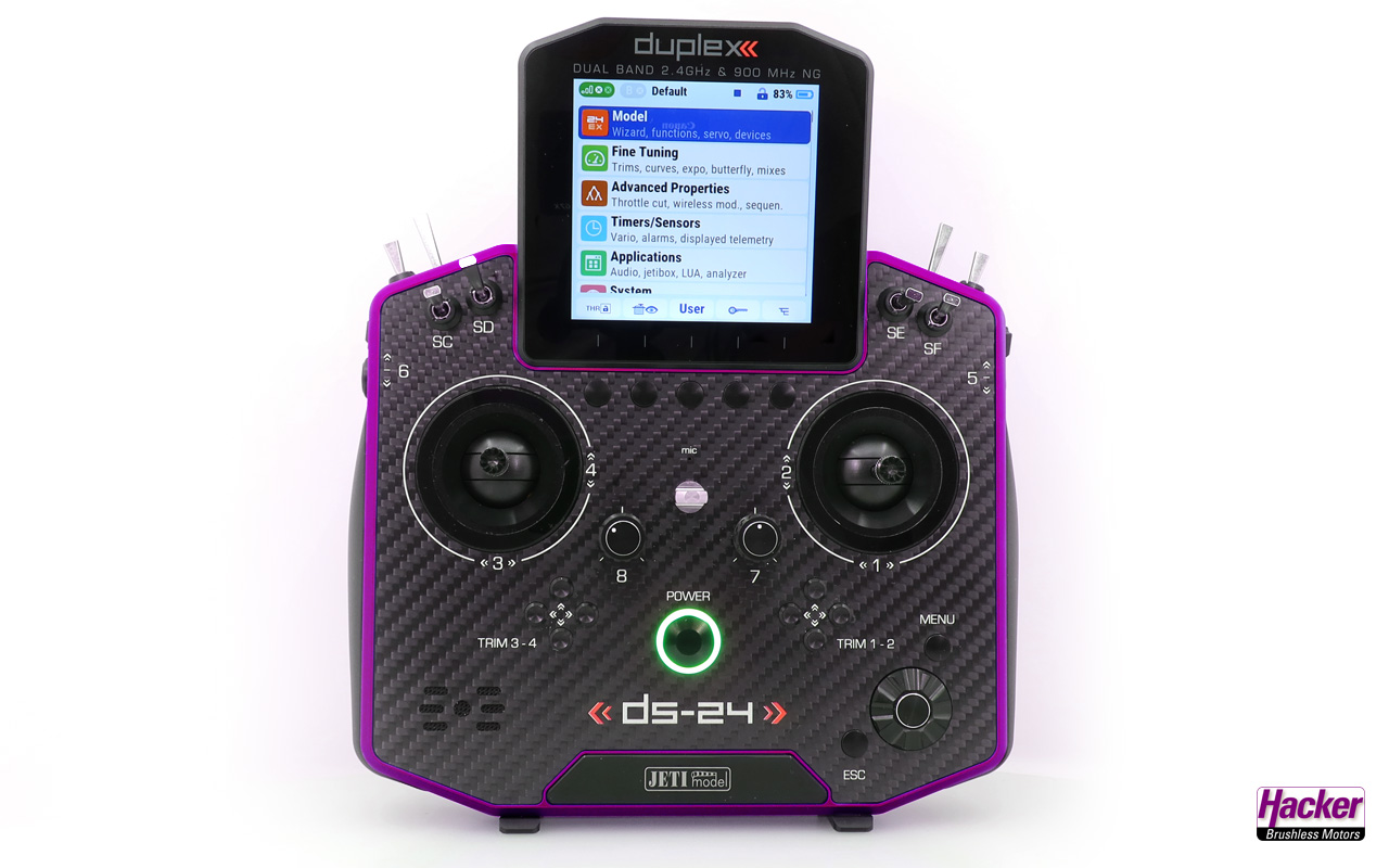 JETI DUPLEX DS-24 II CARBON LINE PURPLE - Bilde 2