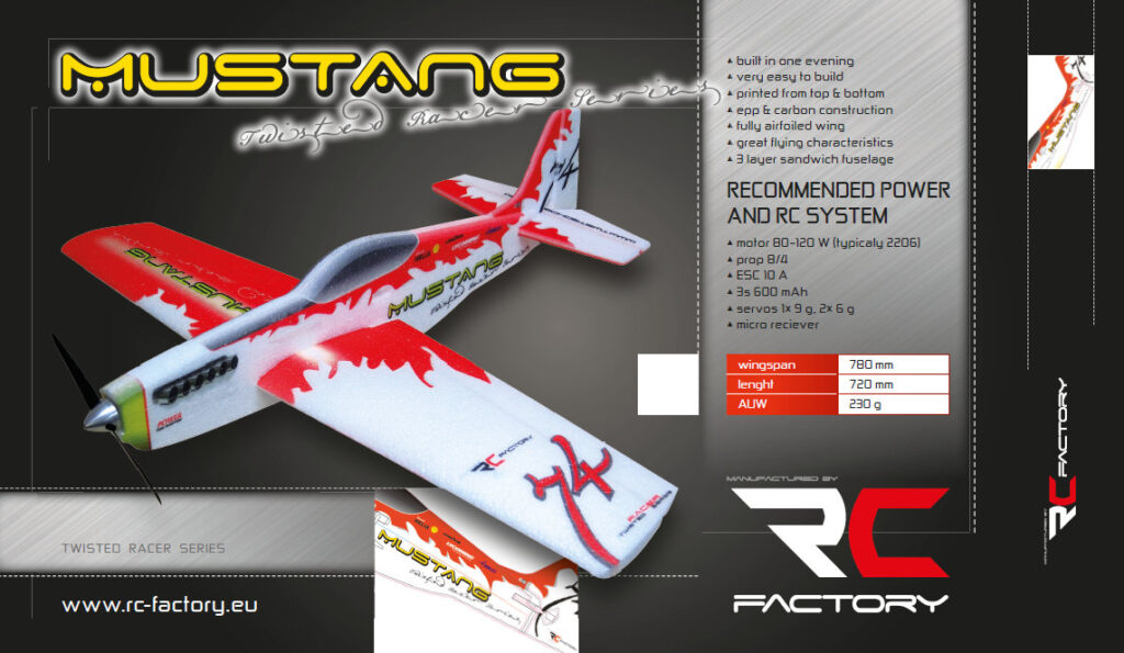 MUSTANG RACER YELLOW RC FACTORY