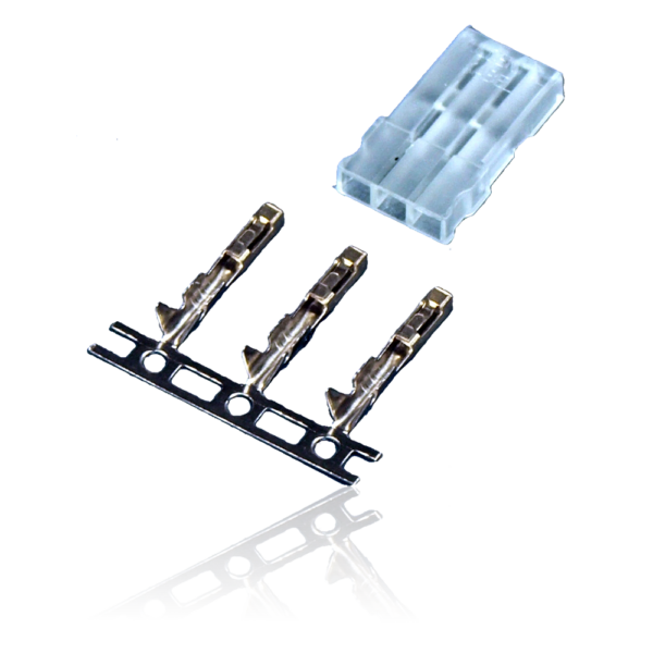 JR CONNECTOR FEMALE POWERBOX 50PK - Bilde 1