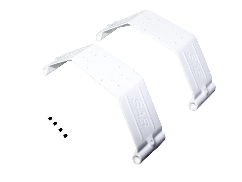 PLASTIC LANDING GEAR WHITE