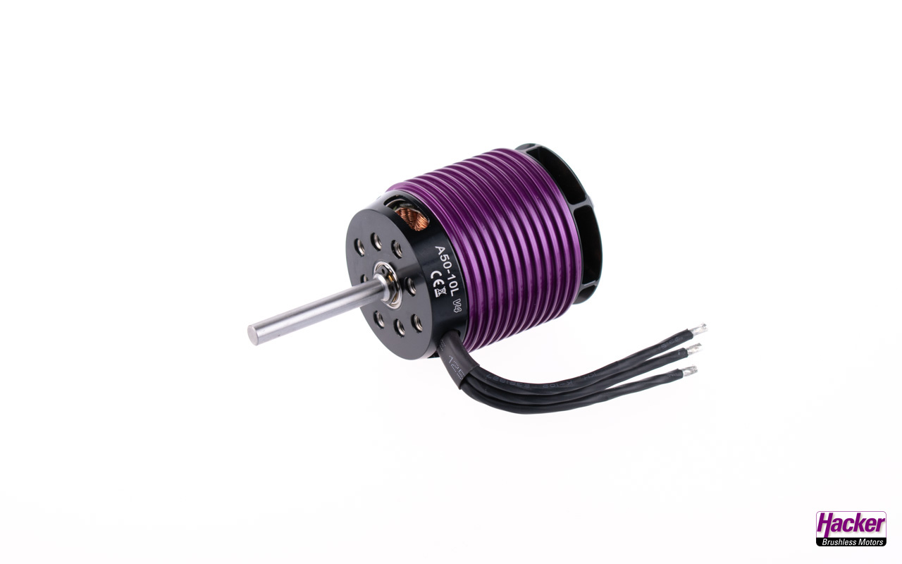 HACKER A50-10L TURNADO V4 KV530 LONG SHAFT - Bilde 1