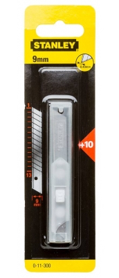 BRYTEBLAD 9MM 10PK - STANLEY