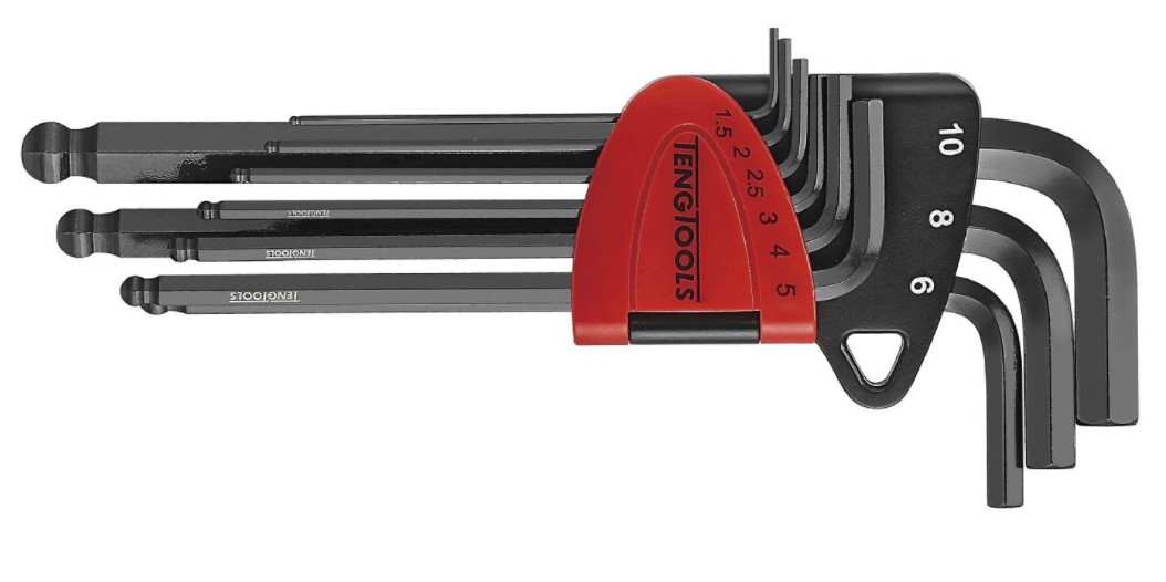 SEKSKANTNØKKEL - UNBRAKO 1499MM -1,5/10MM - TENG TOOLS - Bilde 1