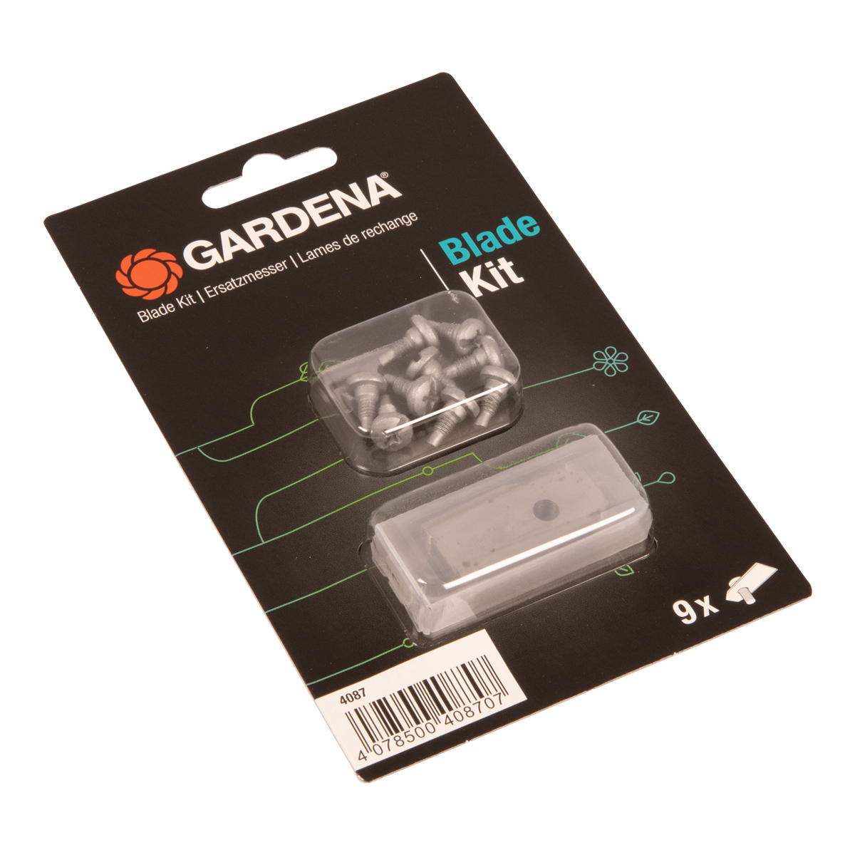 GARDENA KNIVER 9 PK 04087-00.701.00 AUTOMOWER - Bilde 1
