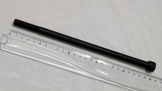 SKRUE UNBRACO SORT 12,9 Ø12 240MM