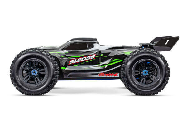 SLEDGE 1/8 TRUCK 6S GREEN- TRAXXAS - Bilde 4