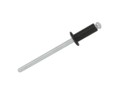 POPNAGLE BLINDNAGLE 3,2X10 ALU/STÅL SORT RAL9005