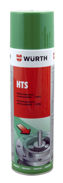 HTS SMØREMIDDEL PTFE SPRAY 500ML UTMERKET FOR KONSERVERING