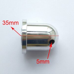 v02_9B949D91F615A0666CF359E7E9BC5E78.jpg ALUMINIUM SPINNER/PROP NUT M8X1 FOR DLE20/ENYA FS120 ALL YS 4-STROKE ENGINE
