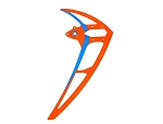 VERTICAL STABILIZER NEON-ORANGE