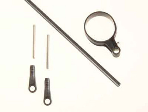 CARBON CONTROL ROD FOR TAIL LOGO 600-3D