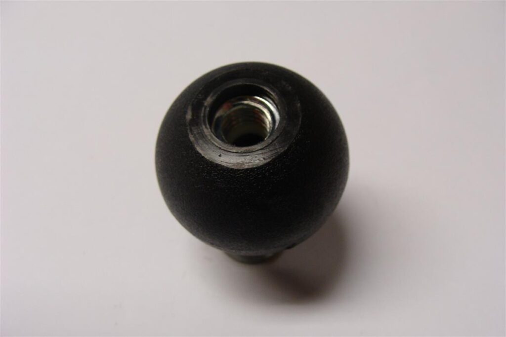 KNOTT FOR BETJ.HENDEL SORT 1.47" .375-16