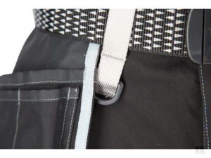 BUKSE HÅNDVERK STRETCH SORT L   livv.88-98cm