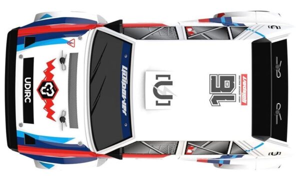 UDI RALLY SPEED/DRIFT GYRO 4WD 1/16 BRUSHLESS - Bilde 5