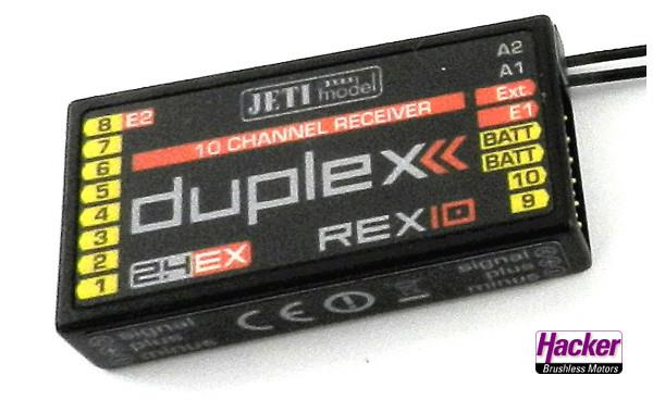 JETI DUPLEX REX 10 MOTTAKER 2.4EX