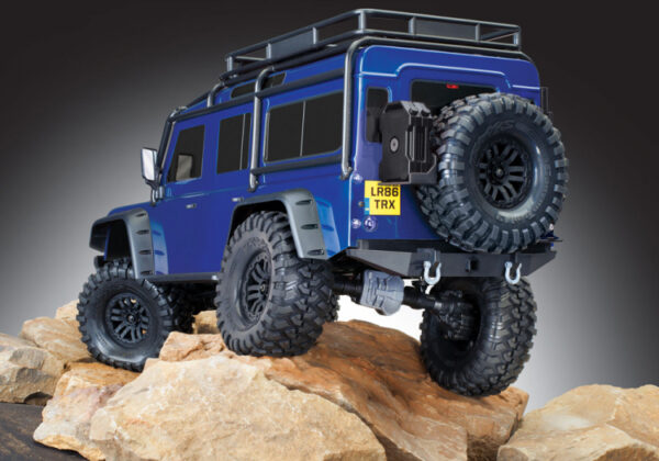 LAND ROVER DEFENDER SCALE & TRAIL 4WD BLÅ - TRAXXAS - Bilde 11