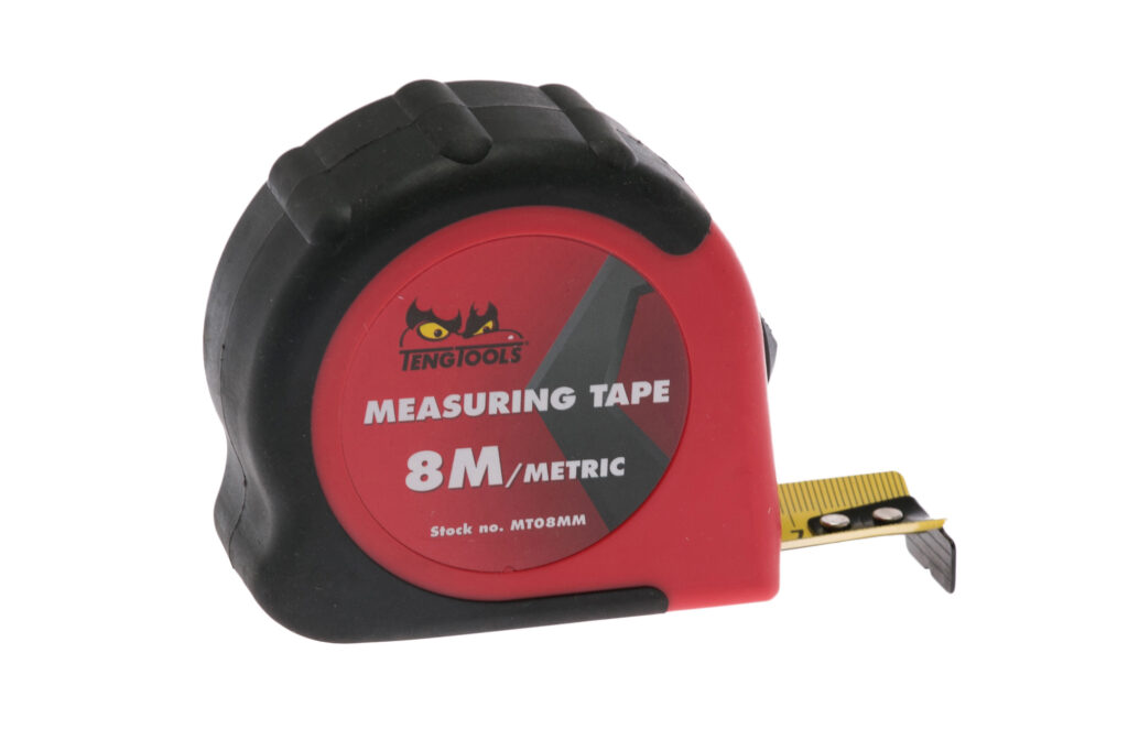 MÅLEBÅND 8 METER - MT08MM - TENG TOOLS