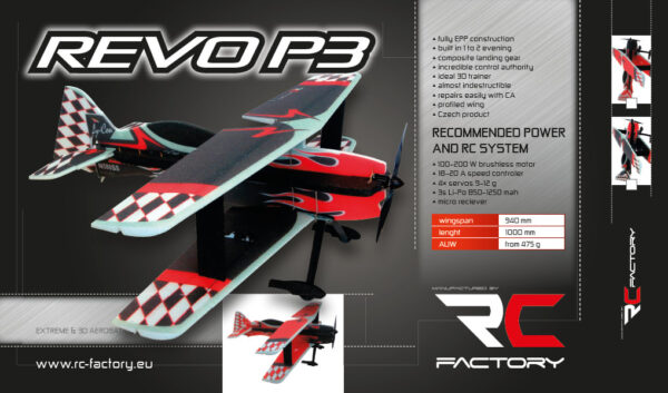 REVO P3 RED RC FACTORY - Bilde 3