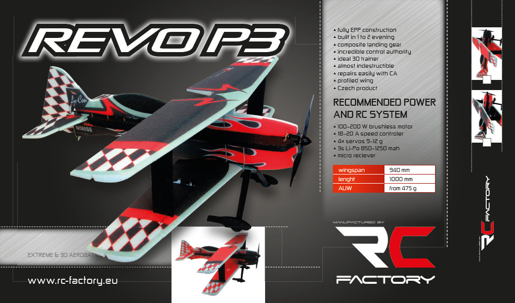 REVO P3 RED RC FACTORY