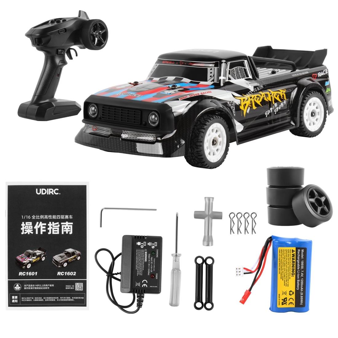 UDI BREAKER SPEED/DRIFT GYRO 4WD 1/16 BRUSHLESS - Bilde 11