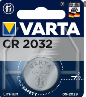 v02_A8BE96386651D21978AF9DEB950990C7.jpg BATTERI CELLE 3V LITHIUM CR2032 - VARTA 644705659