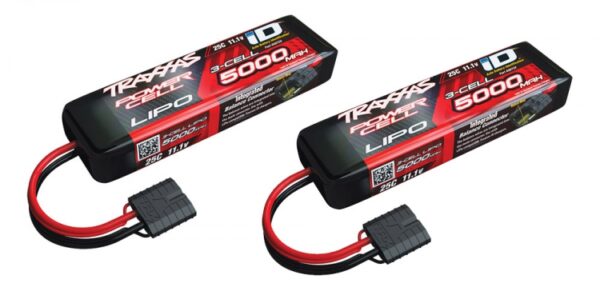 TRAXXAS EZ-PEAK DUAL 8Ah LADER + 2 x 3S-5000mAh-11,1V BATT - Bilde 3