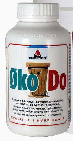 ØKODO - ULESKET KALK 1L TIL UTEDO - NORENCO