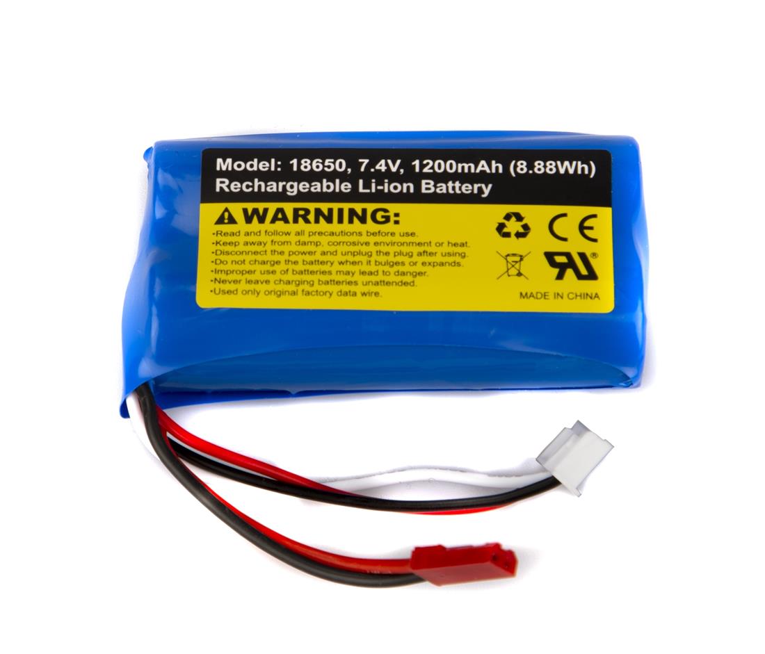 BATTERI UDI 7,4V 1200MAH LI-ION - Bilde 1