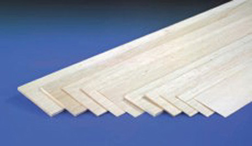 BALSAFLAK 6MM - 100 X 1000MM